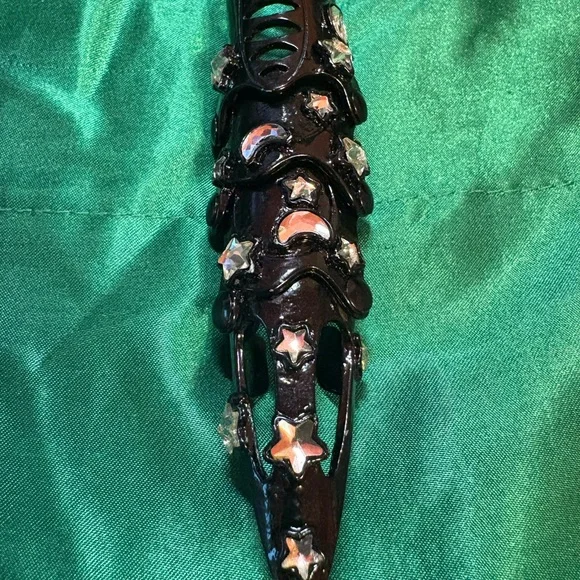 Hot Topic Black and Silver Celestial Ring - Picture 4 of 5